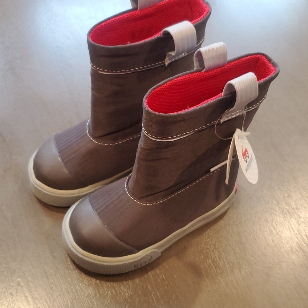 Gray See Kai Run Boots
